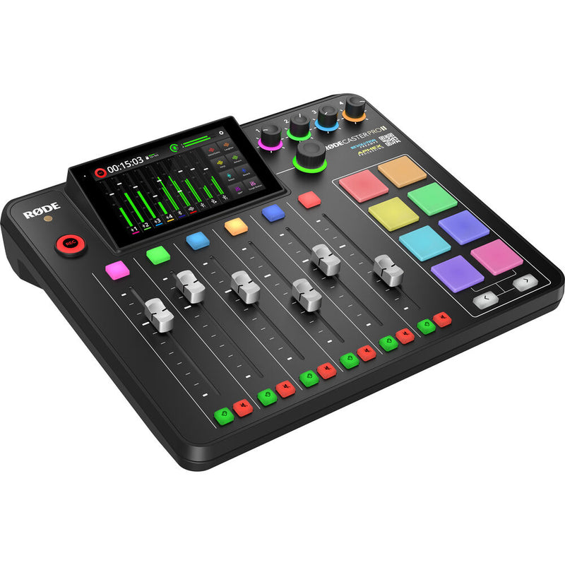 RODE RodeCaster Pro II Integrated Audio Production Studio - RODECASTERPROII