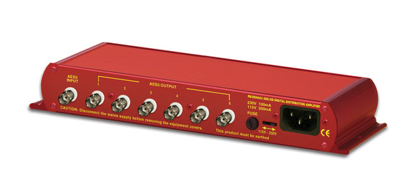 SONIFEX RB-DDA6A3 6 Way Stereo AES3ID Digital Audio Distribution Amplifier