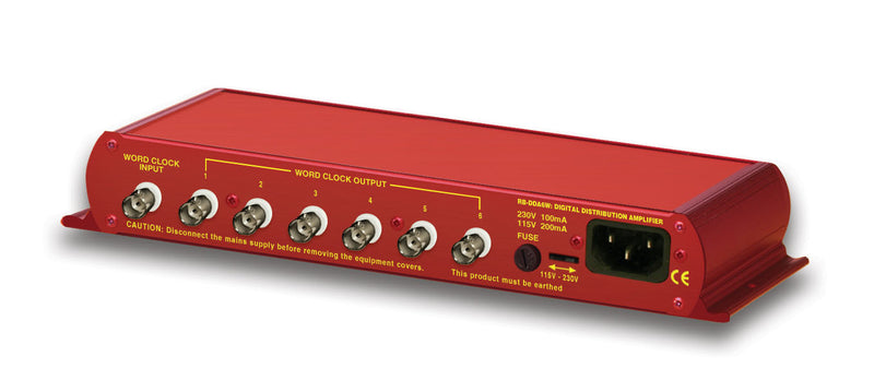 SONIFEX RB-DDA6W 6 Way Word Clock Distribution Amplifier