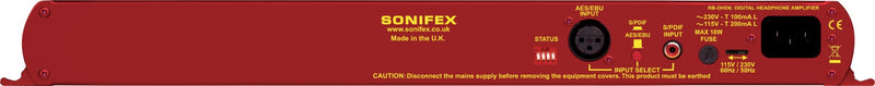 Sonifex RB-DHD6 Digital 6 Way Stereo Headphone Distribution Amplifier