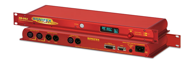 SONIFEX RB-DS2 Stereo Delay Synchroniser & Time-Zone Delay