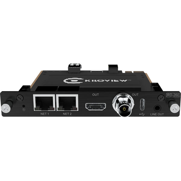 KILOVIEW RD-260 NDI|HX SRT RTSP RTMP HLS to SDI and HDMI Decoding Card