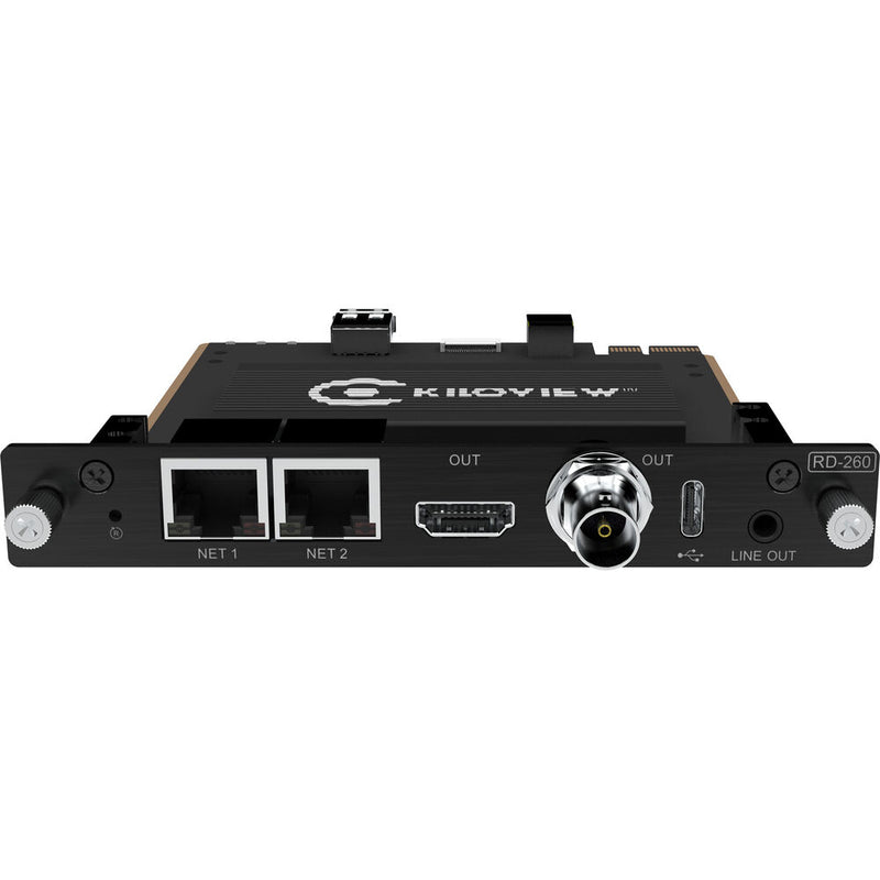 KILOVIEW RD-260 NDI|HX SRT RTSP RTMP HLS to SDI and HDMI Decoding Card