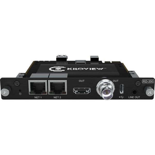 KILOVIEW RD-350 4K Full NDI&NDI-HX 2.0/SRT/RTSP/HLS to SDI/HDMI Decoder/Multiviewer