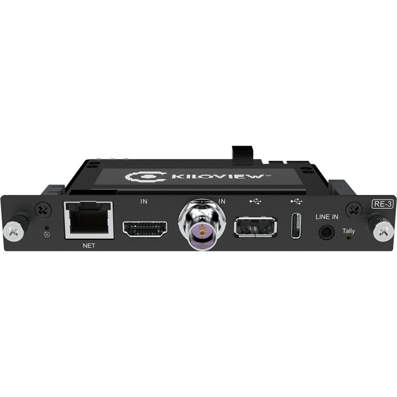 KILOVIEW RE-3 H265 Dual Channel 4K HDMI&SDI to NDI|HX SRT RTMP Video Encoder