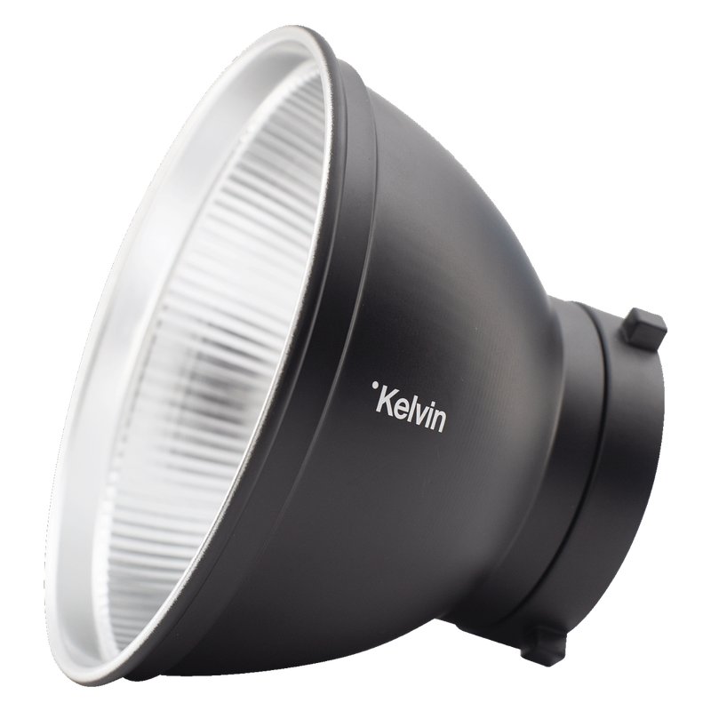 Kelvin Epos 300 300W Full Colour Spectrum RGBACL LED COB Studio Light w/ Rolling Case GOLD-Mount - K-EPOS-300-G