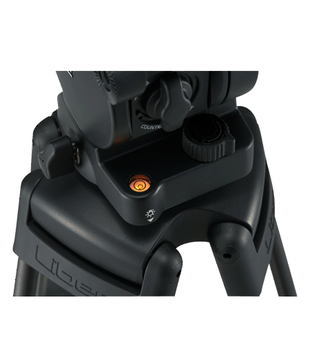 Libec RS-350DM Dual Head Tripod System with Mid-Level Spreader Payload 3-7.5KG