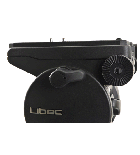 Libec RS-350DM Dual Head Tripod System with Mid-Level Spreader Payload 3-7.5KG