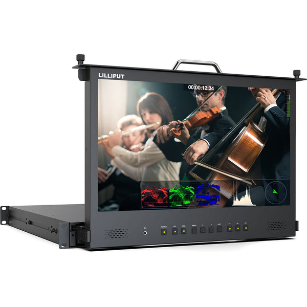 LILLIPUT RM-1731 17.3-inch HDMI 1RU Pull-out Rackmount Monitor