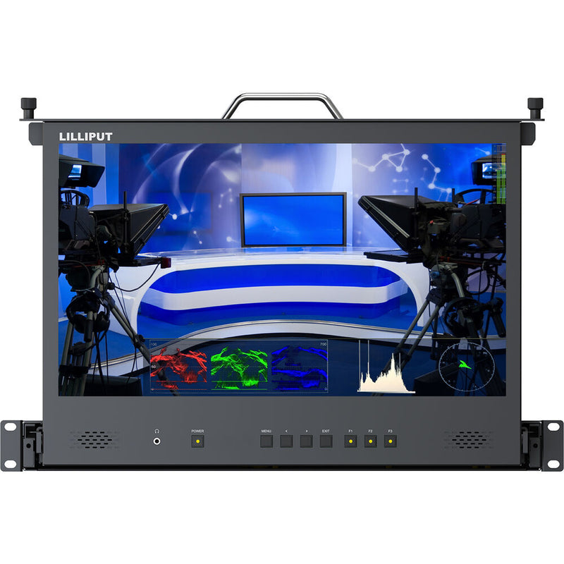 LILLIPUT RM-1731 17.3-inch HDMI 1RU Pull-out Rackmount Monitor