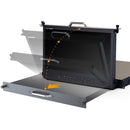 LILLIPUT RM-1731S 17.3-inch 1U Rack Mount 3G-SDI/HDMI Monitor for Live Streaming - RM-1731/S