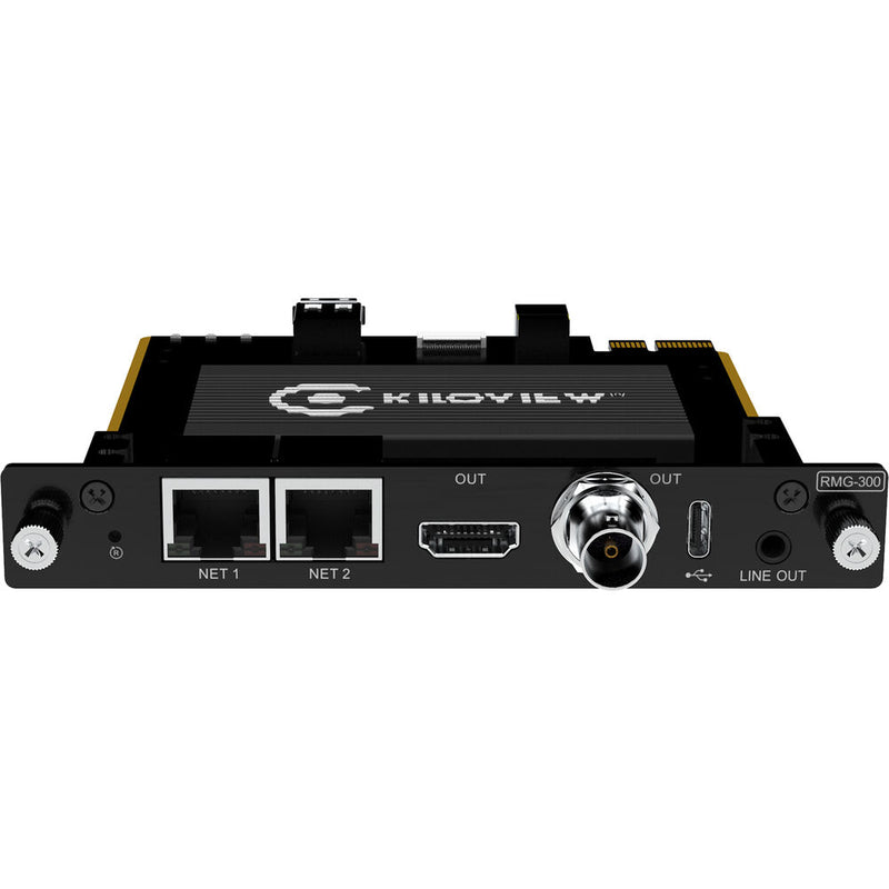KILOVIEW RMG-300 v2 Media Gateway 4K NDI-HX/SRT/RTSP/HLS to SDI/HDMI Decoder/Multiviewer