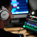 ROLAND RH-200S Professional Over-Ear Stereo Headphones Silver - ROLRH200S