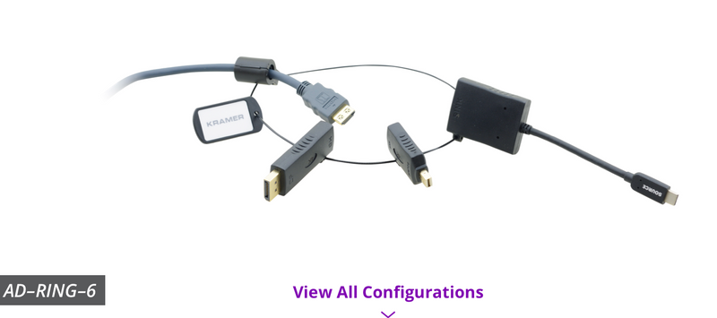 Kramer Electronics AD-RINGHDMI Adapter Ring