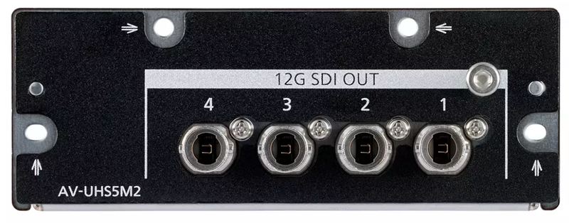 Panasonic AV-UHS5M2G 12G/3G/HD-SDI Output Expansion Card for AV-UHS500 - PANAVUHS5M2G