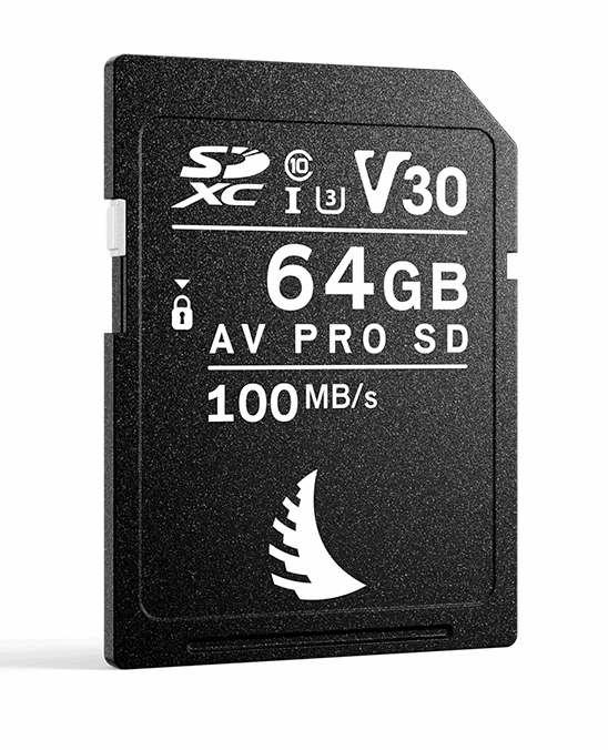 Angelbird AVP064SDV30 AV PRO SD V30 64GB UHS-I SDXC Memory Card - AB-AVP064SDV30