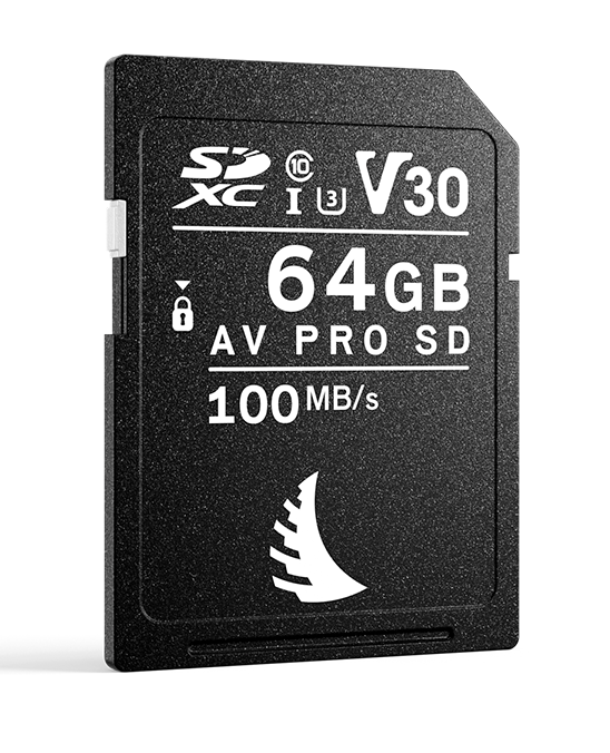 Angelbird AVP064SDV30 AV PRO SD V30 64GB UHS-I SDXC Memory Card - AB-AVP064SDV30