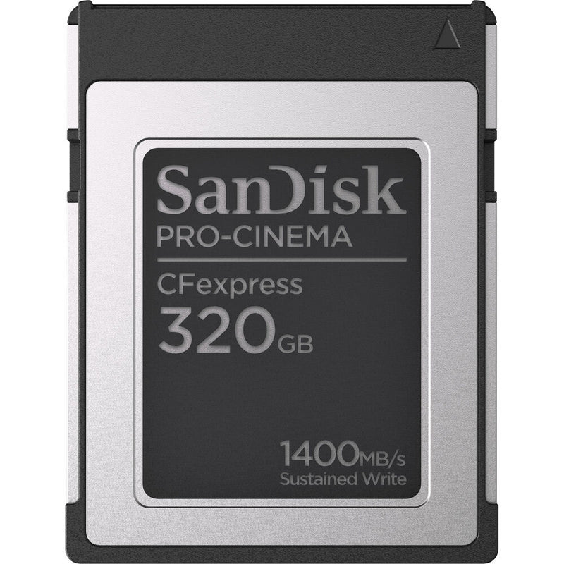 SanDisk PRO-CINEMA 320GB CFexpress Type B Memory Card - SDCFEC-320G-GN4NN