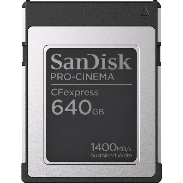 SanDisk PRO-CINEMA 640GB CFexpress Type B Memory Card - SDCFEC-640G-GN4NN