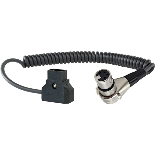 SHAPE DTXLC D-Tap to 4-pin XLR coiled cable - SH-DTXLC