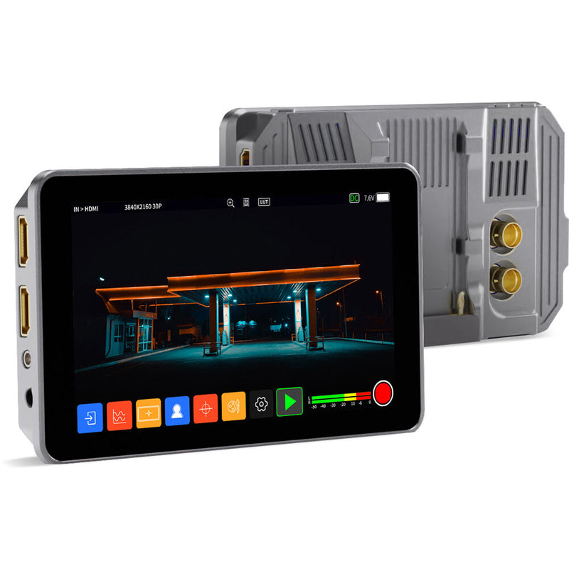 Shimbol Memory I Pro 5.5-inch 4K HDMI+3G-SDI Video Recording Monitor 1920x1080 Touchscreen 2000 nits 3D Lut (Out)