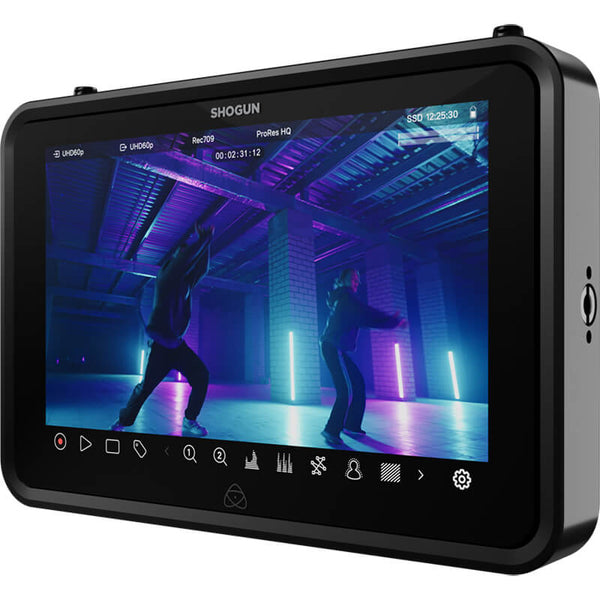 ATOMOS SHOGUN 7-inch Monitor-Recorder with Integrated Networking for Cloud Workflows - AO-ATOMSHG002