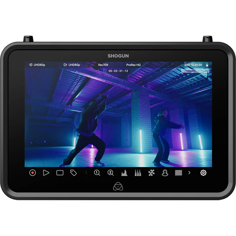 ATOMOS SHOGUN 7-inch Monitor-Recorder with Integrated Networking for Cloud Workflows - AO-ATOMSHG002