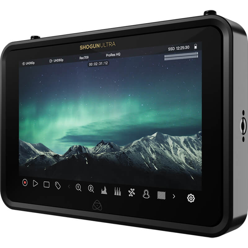 ATOMOS Shogun Ultra 7-inch Monitor-Recorder with Integrated Networking for Enhanced Cloud Workflows - AO-ATOMSHGU01