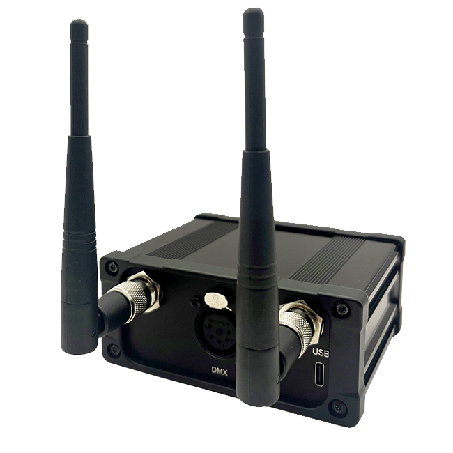 Cinelex SKYBRIDGE-V2 Wi-Fi Art-Net to Wireless DMX Converter