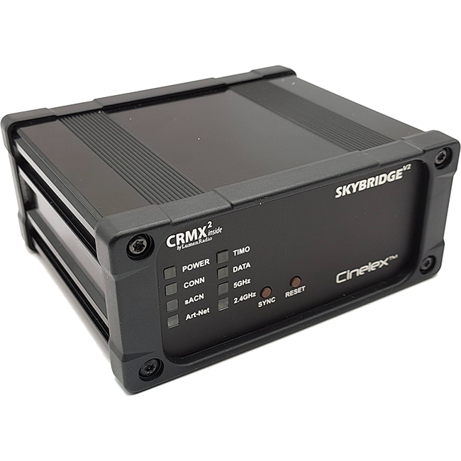 Cinelex SKYBRIDGE-V2 Wi-Fi Art-Net to Wireless DMX Converter