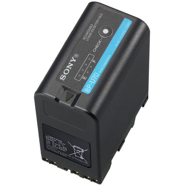Sony BP-U70 Lithium-Ion Battery 72 Wh 3D Broadcast