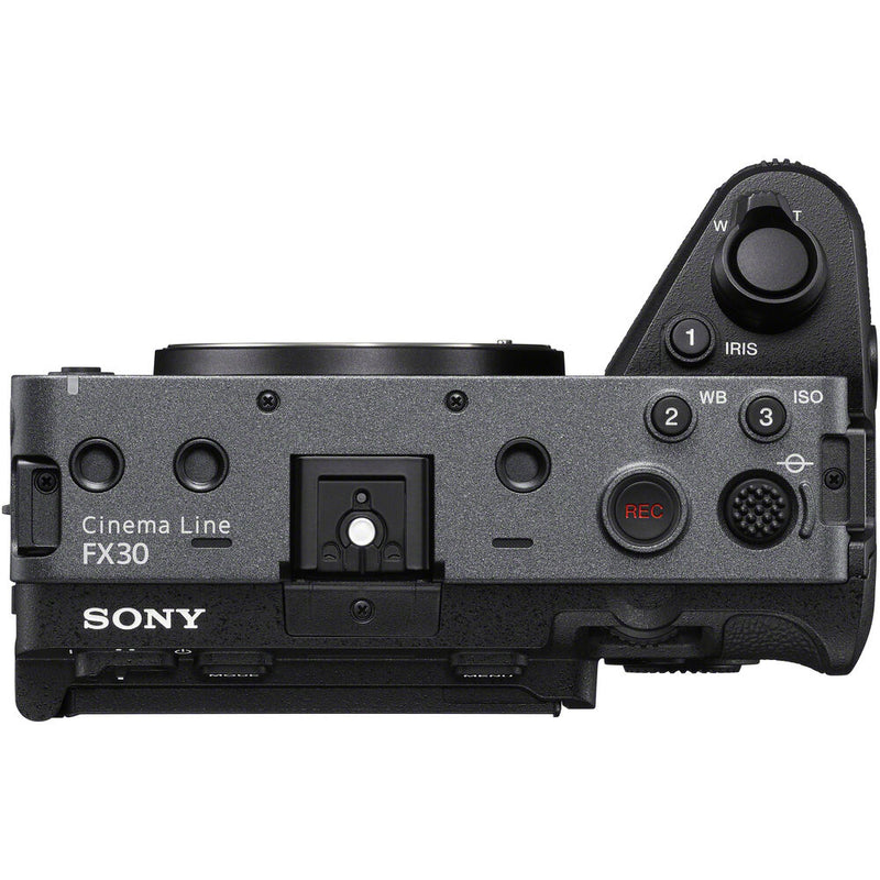 SONY FX30 Compact Digital Cinema Line Camera with XLR Handle Unit - ILME-FX30.CEC