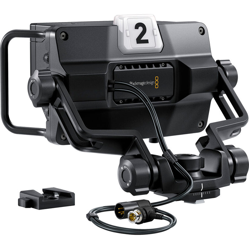 Blackmagic Design URSA Broadcast Studio Kit with Studio Viewfinder and Camera Fibre Converter - CINEURSAMWC4K-STUDIO