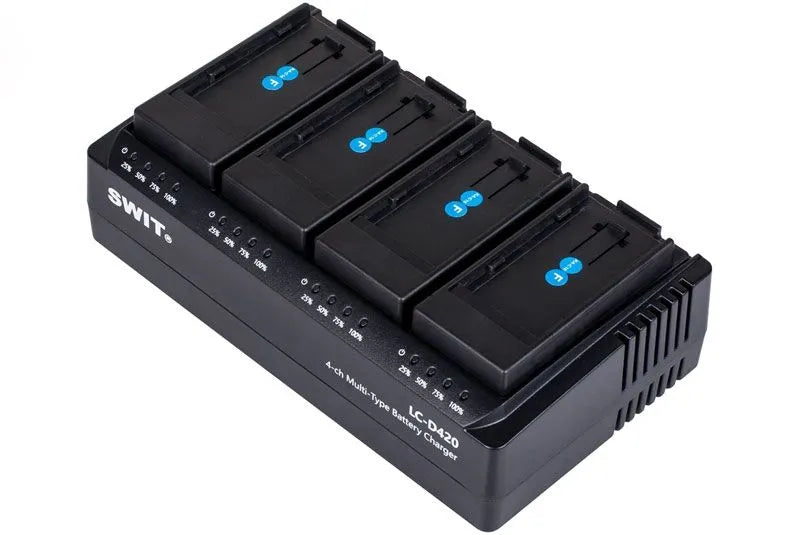 SWIT LC-D421 BODY 4-Channel Multi-Type DV Charger without Plate