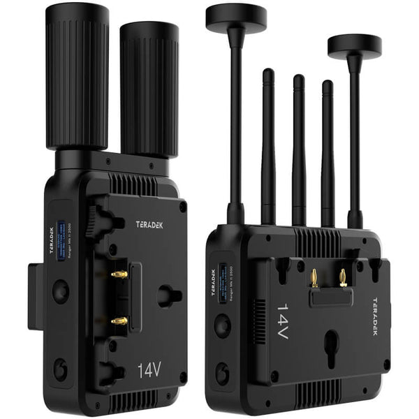 TERADEK Ranger Mk II 12G-SDI/HDMI Wireless TX/RX Set 5000 V-Mount - TER-10-2595-V