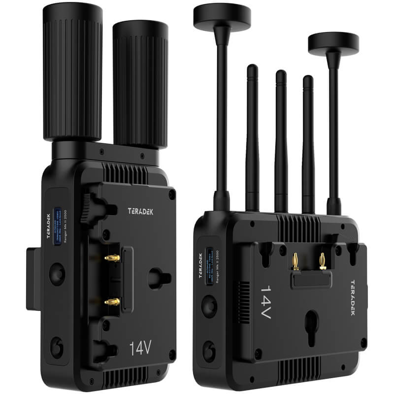 TERADEK Ranger Mk II 12G-SDI/HDMI Wireless TX/RX Set 5000 Gold-Mount - TER-10-2595-G