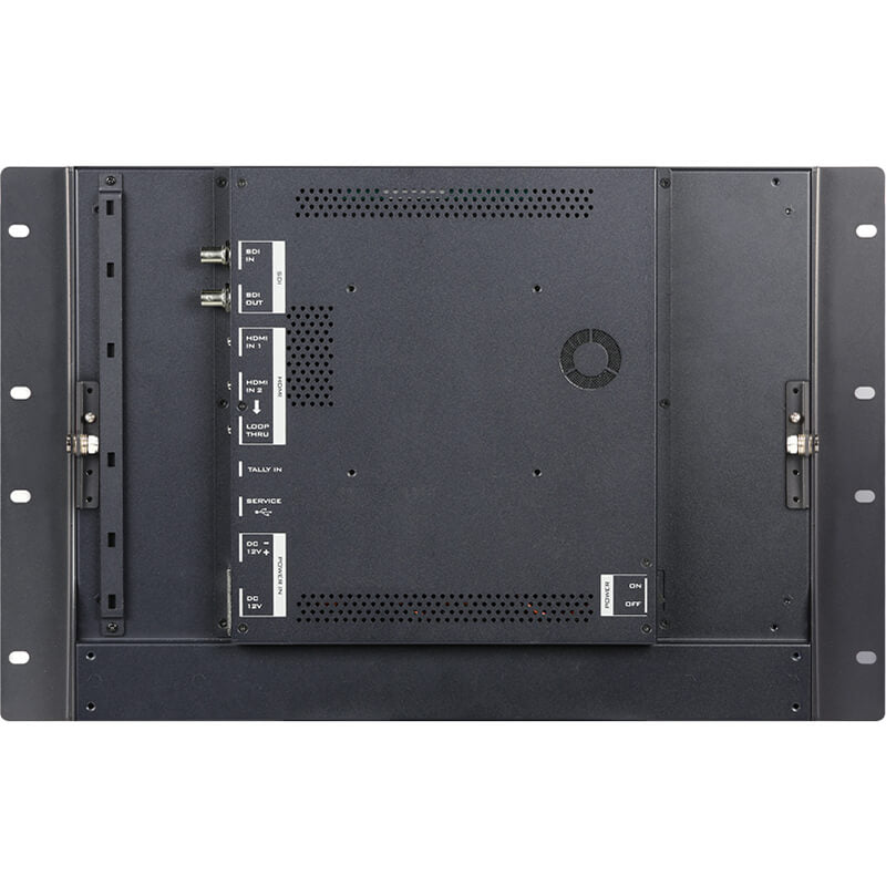 DATAVIDEO TLM-170FR 4K UHD 17-inch ScopeView Rack Mount Production Monitor - DATATLM170FR