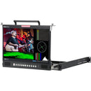 DATAVIDEO TLM-170KM 4K UHD 17-inch ScopeView Production Monitor 1U Foldable Rackmount - DATATLM170KM