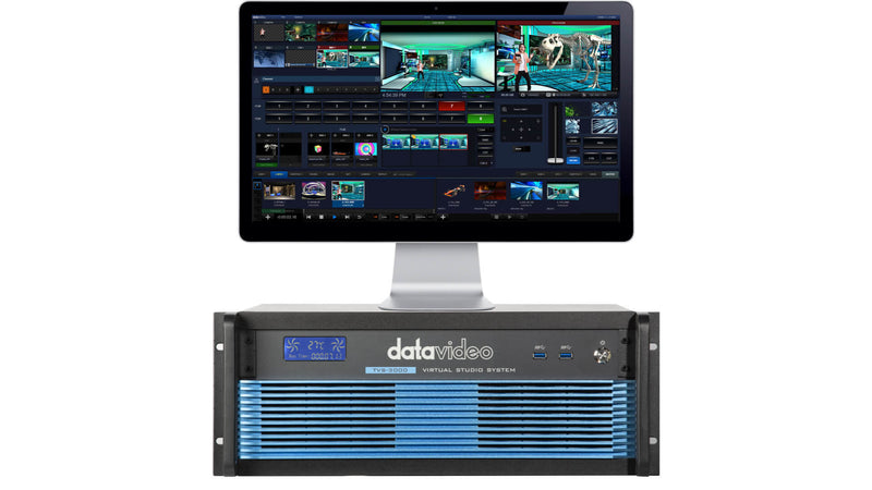 Datavideo TVS-3000X Tracking Virtual Studio System Without Tracker - DATA-TVS-3000X