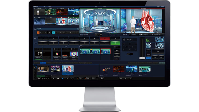 Datavideo TVS-3000X Tracking Virtual Studio System Without Tracker - DATA-TVS-3000X