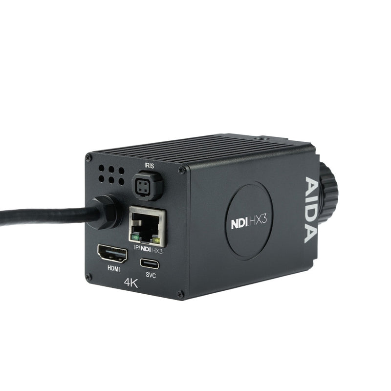 AIDA UHD-NDI3-300 UHD 4K/60 NDI|HX3/IP/SRT PoE POV Camera