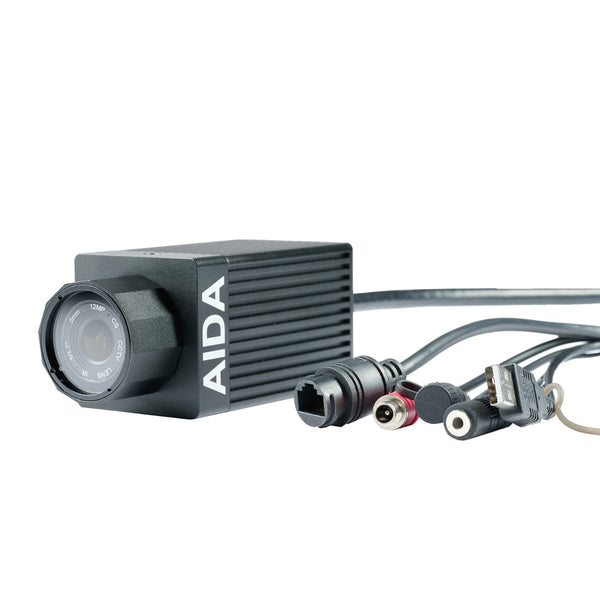 AIDA UHD-NDI3-IP67 UHD 4K/60 NDI|HX3/IP/SRT PoE Weatherproof POV Camera