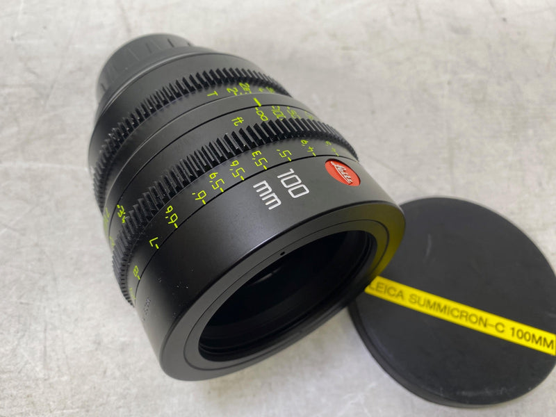 Leica Summicron-C set of 7 lenses 18mm, 25mm, 29mm,  35mm, 50mm & 75mm in one flight case plus the 100mm Lens (USED)