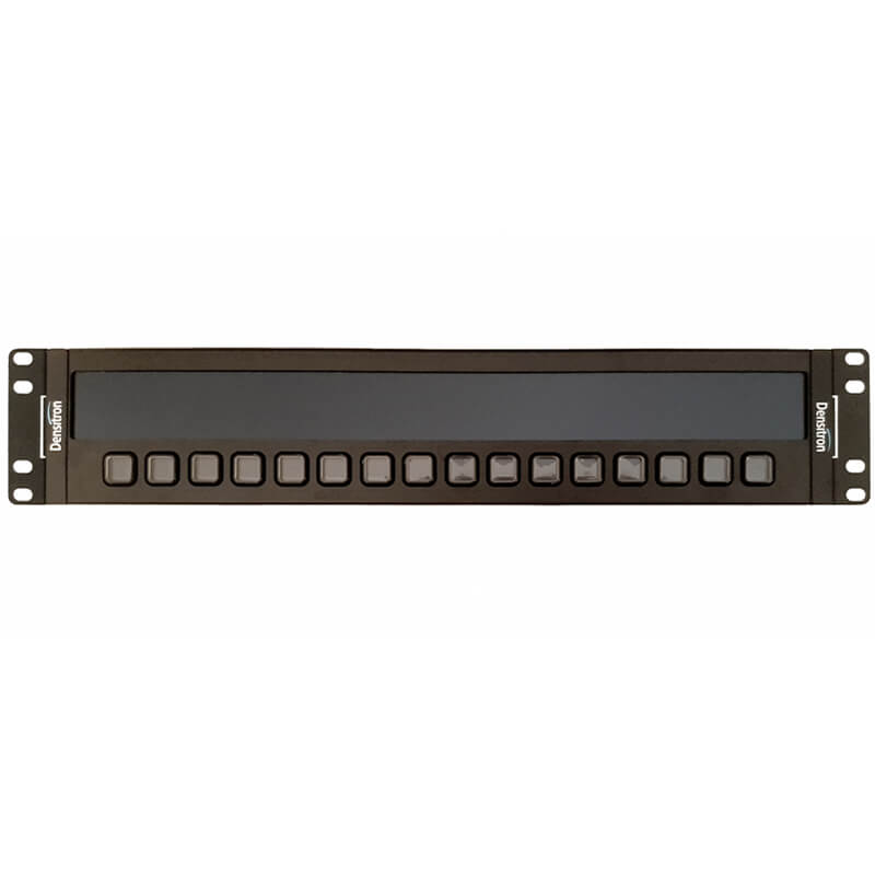 DENSITRON UReady 2U Monitor 2U 19inch Rack Mount TFT Display with Capacitive Touch for Broadcast Applications - DEN-DM-163BD