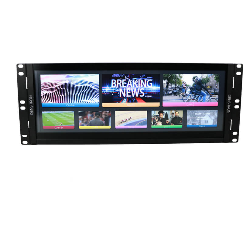 DENSITRON UReady 4RU Monitor 4RU 19inch Rack Mount Ready TFT Display with Capacitive Touch - DEN-DM-169GN