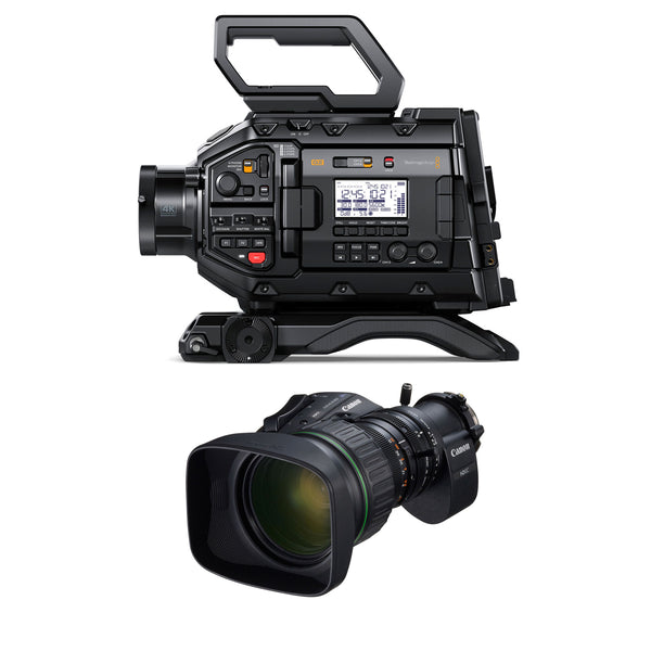 Blackmagic Design URSA Broadcast G2 with Canon KJ20x8.2B IRSD 2x Ext Lens Option - CINEURSAMWC6KG2-KJ20x8.2B-IRSD