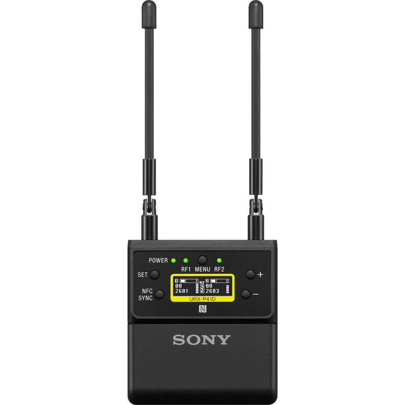 Sony URX-P41D 2-Channel Portable Wireless Audio Receiver - URX-P41D/K33