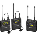 Sony UWP-D27 Dual Channel Camera-Mount Wireless Omni Lavalier Microphone Kit UWP-D27/K33