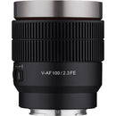 SAMYANG V-AF 100mm T2.3 FE Full Frame Autofocus Sony FE Mount Lens