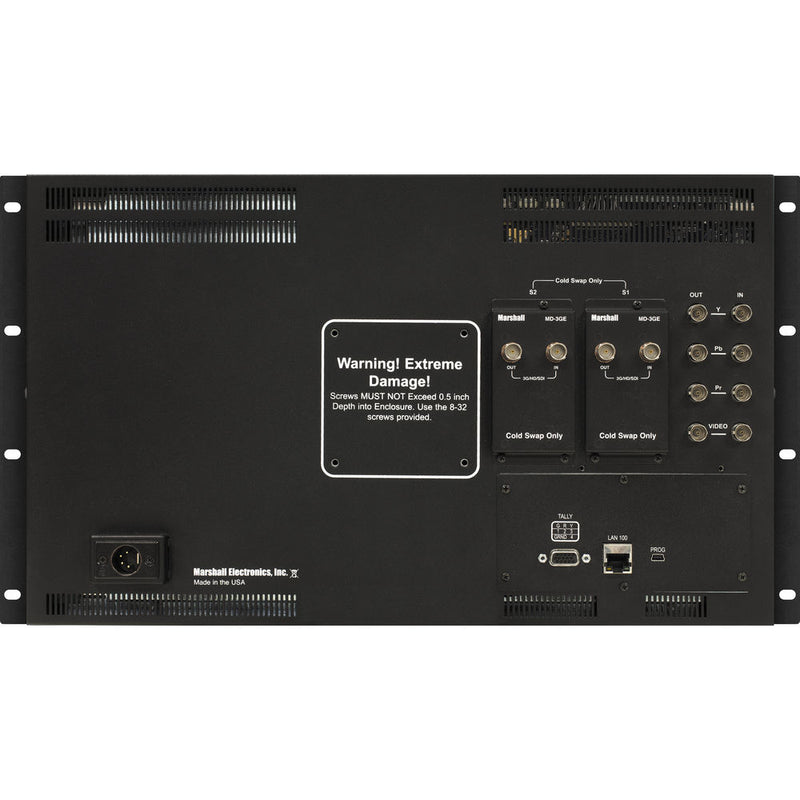 Marshall Electronics V-MD173 17.3-inch Modular Design Rackmount Monitor